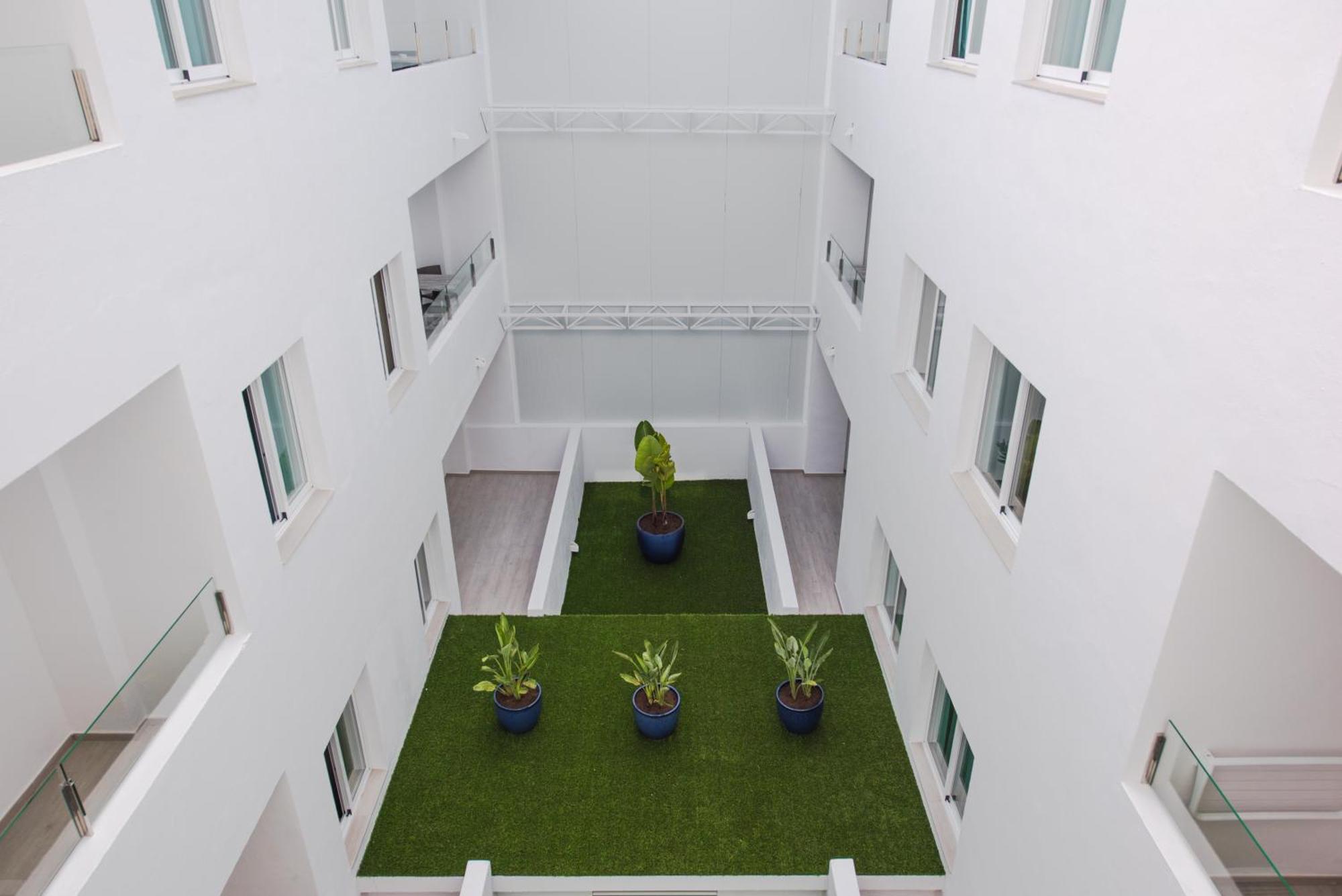 Apartamentos Los Angeles San Antonio  Bagian luar foto